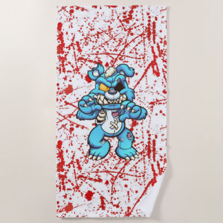 Scare Bear Beach Towel