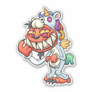 Scare Bear - Rainbow Unicorn