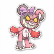 Scare Bear - Zombie Sticker