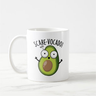 Scare-vocado Funny Avocado Pun Coffee Mug