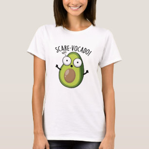 Scare-vocado Funny Avocado Pun T-Shirt