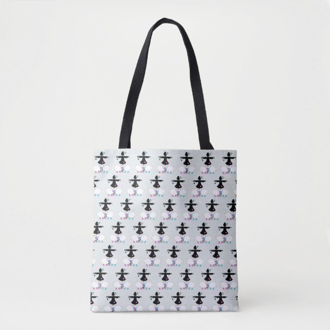Scarecrow and Sheep Tote Bag (Front)