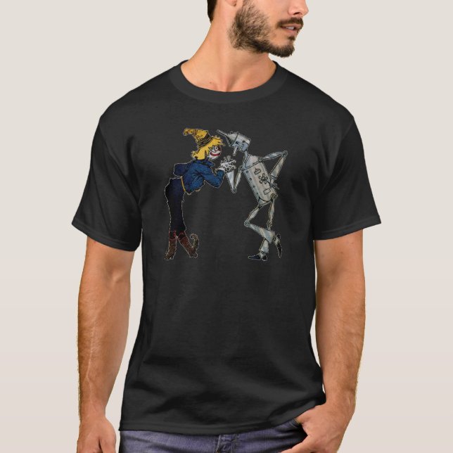 Scarecrow and Tin Man T-Shirt (Front)