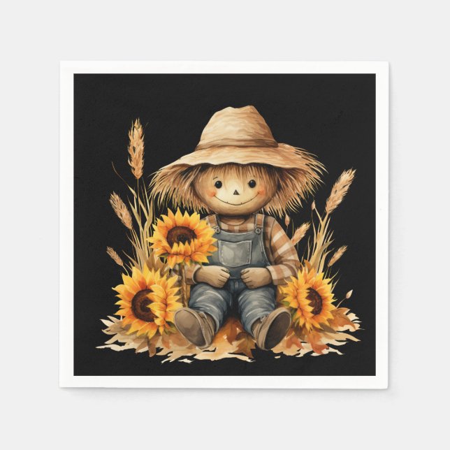 Scarecrow Apron  Napkin (Front)