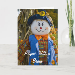 Scarecrow Birthday Card