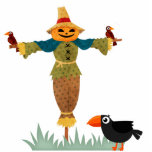 Scarecrow Cartoon Standing Photo Sculpture<br><div class="desc">Funny Characters</div>