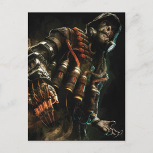Scarecrow Character Art Postcard