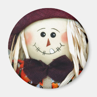 Scarecrow Close Up Magnet