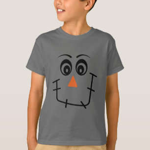 Scarecrow Face Fall Kids' T-Shirt
