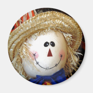 Scarecrow Face Magnet