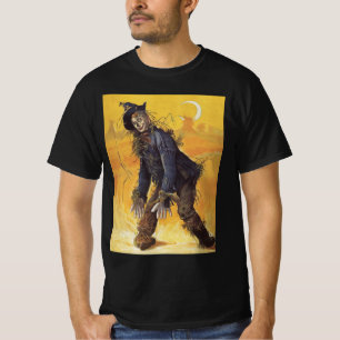 Scarecrow from Wizard of Oz, Vintage Fairy Tales T-Shirt