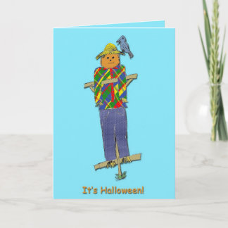 Scarecrow Halloween Card