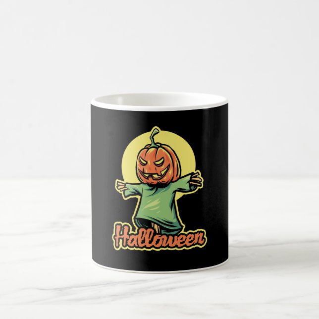 Scarecrow Halloween Coffee Mug (Center)