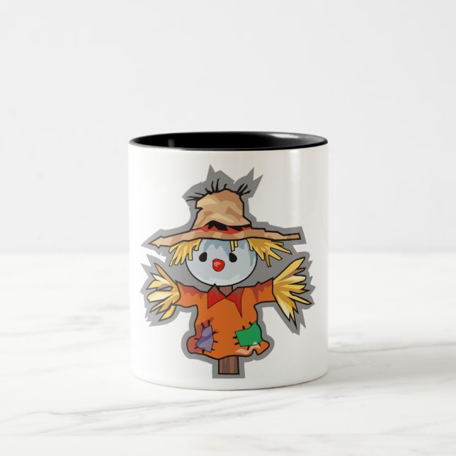 Scarecrow Halloween Mug (Center)