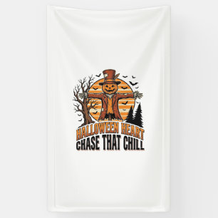 Scarecrow Halloween Shirt Vintage Engraving Harves Banner