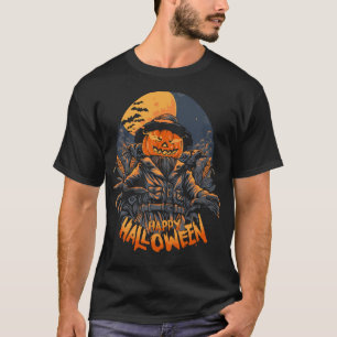 Scarecrow in halloween T-Shirt