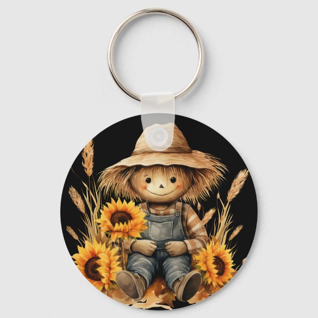 Scarecrow Key Ring (Front)
