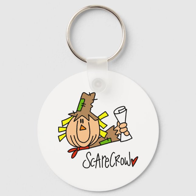 Scarecrow Key Ring (Front)