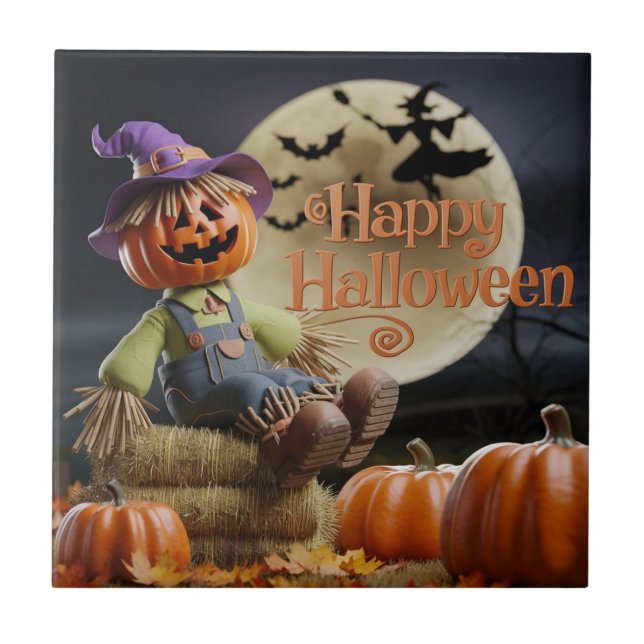 Scarecrow Magic Drink Coaster (Front)