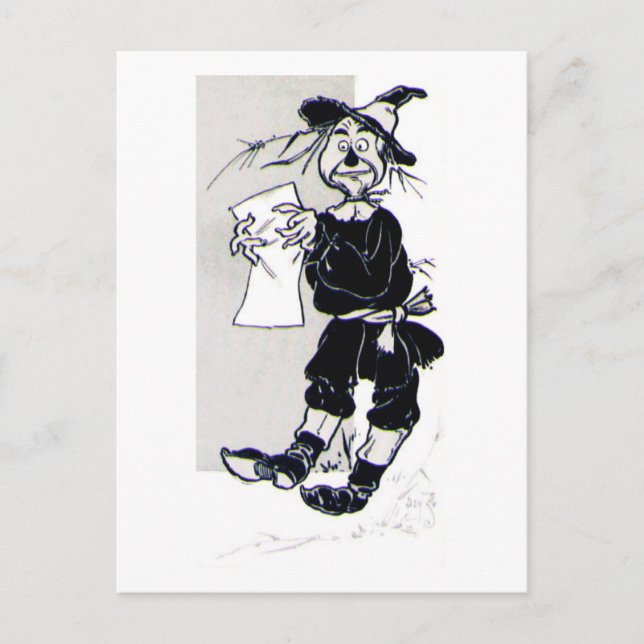 Scarecrow Postcard (Front)