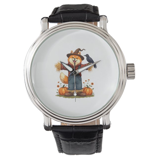 Scarecrow Samoyed Dog Watch (Front)