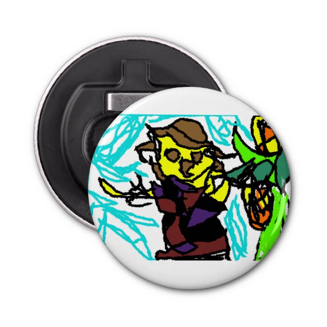 Scarecrow  style bottle opener (Front)