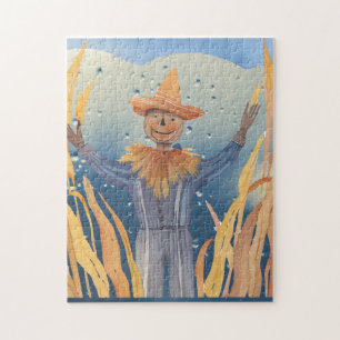Scarecrow time jigsaw puzzle