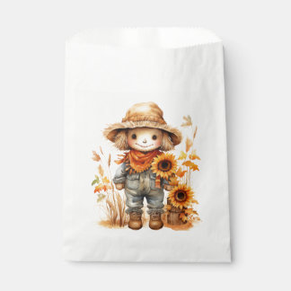 Scarecrow with Sunflower  Favour Bags
