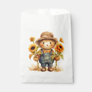 Scarecrow with Sunflower  Favour Bags