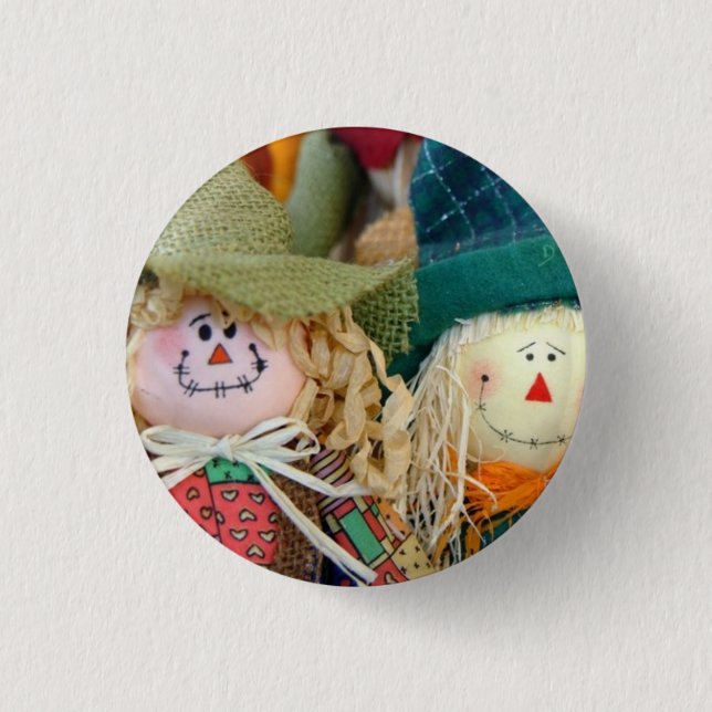 Scarecrows 3 Cm Round Badge (Front)