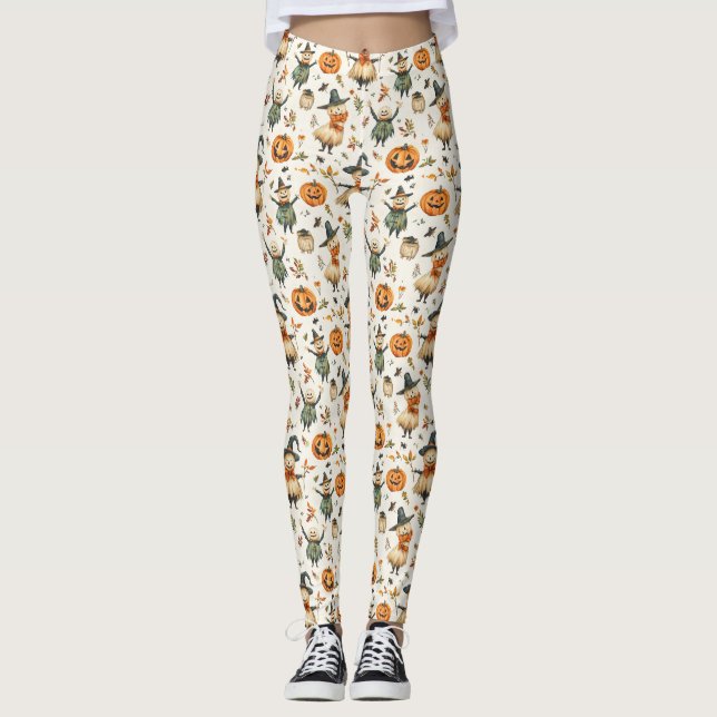 Scarecrows Leggings (Front)