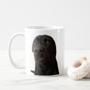 Scared Dog Meme Mug Double Sided