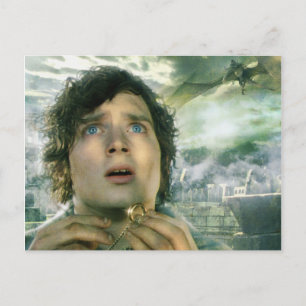 Scared FRODO™ Holding Ring Postcard