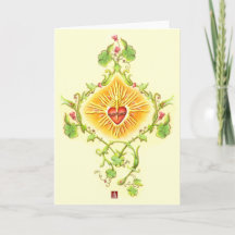 Scared Heart of Christ - Note/Greeting Card