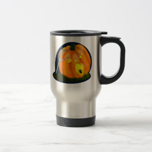 Scared Silly Pumpkin Travel Mug