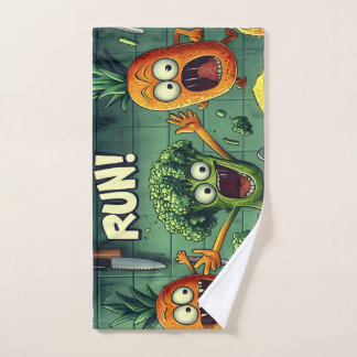 Scared Veggie Kitchen Towel