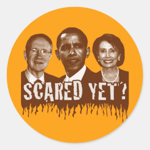 Scared Yet? Classic Round Sticker