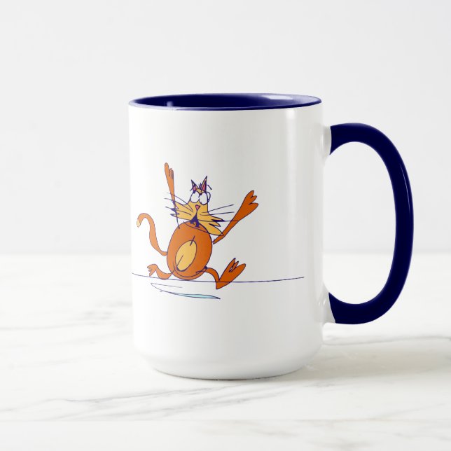 Scaredy Cat Mug (Right)