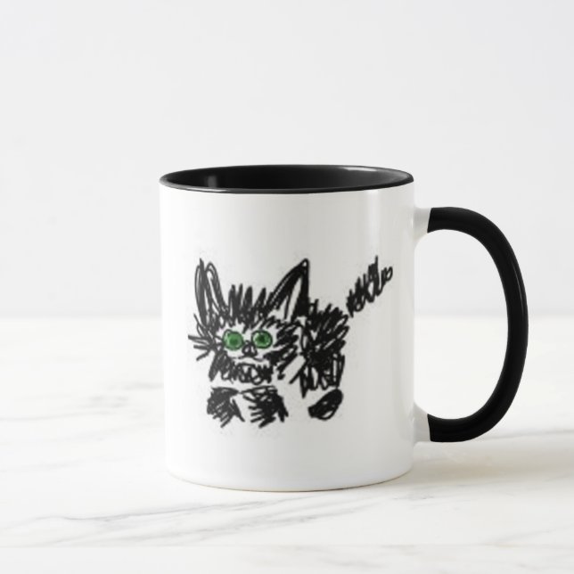 Scaredy Cat Mug (Right)