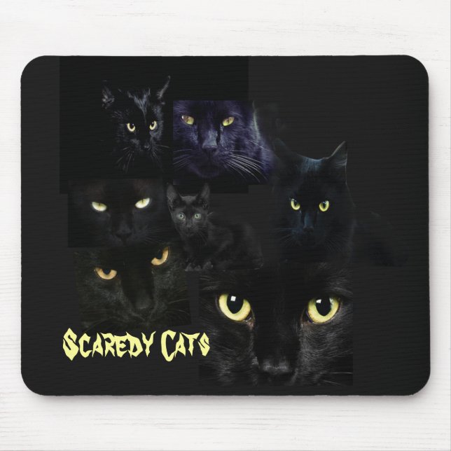 Scaredy Cats Mousepad (Front)