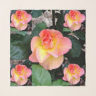 Scarf, square Tropicana Rose