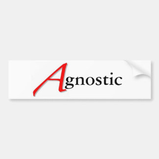 Scarlet A-gnostic Sticker