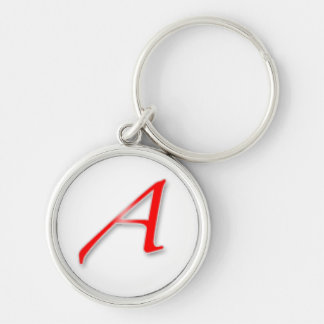 "Scarlet A" Keychain