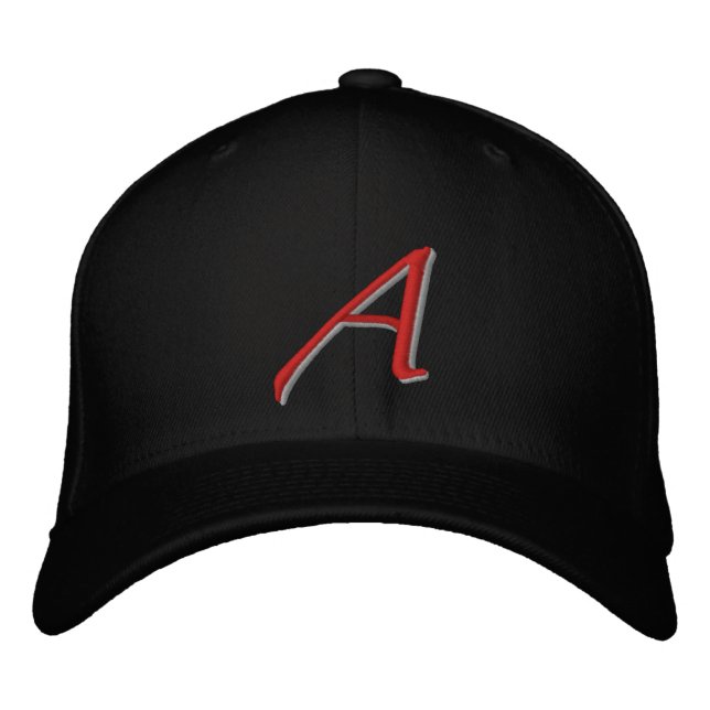 Scarlet A large Embroidered Hat (Front)