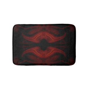 Scarlet Bat Bath Mat