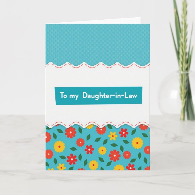 Scarlet Blooms Mother Card (Front)