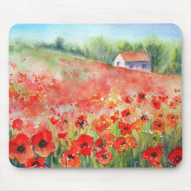 Scarlet Carpet Mouse Mat (Front)