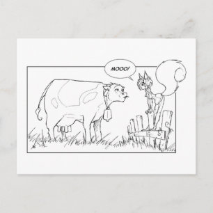 Scarlet Communication Postcard