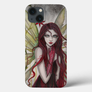 Scarlet Fairy Fantasy Art by Molly Harrison iPhone 13 Case