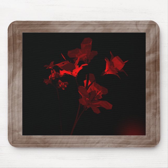 Scarlet Foil Bouquet ~Mouse Pad~ Mouse Mat (Front)